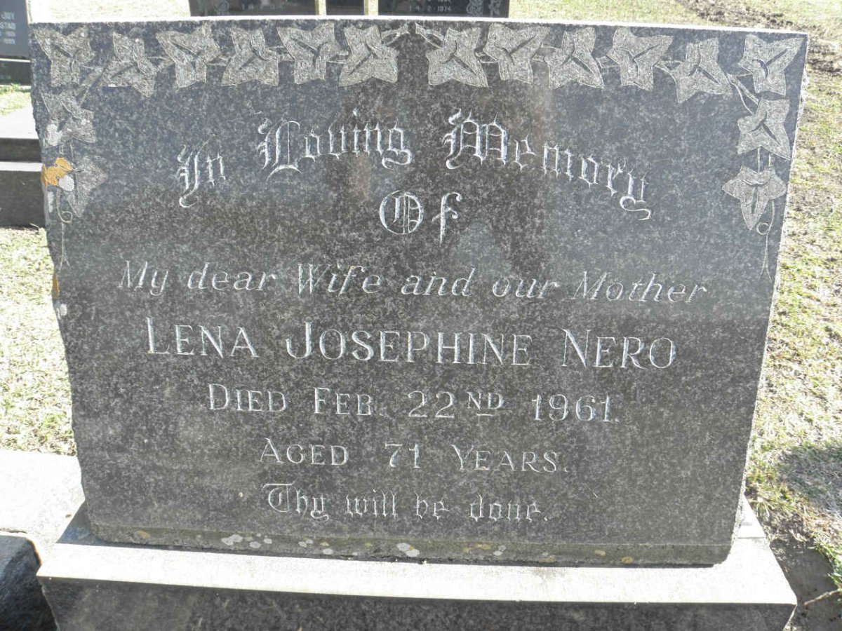 NERO Lena Josephine -1961