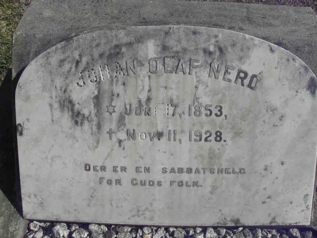NERO Johan Olaf 1853-1928