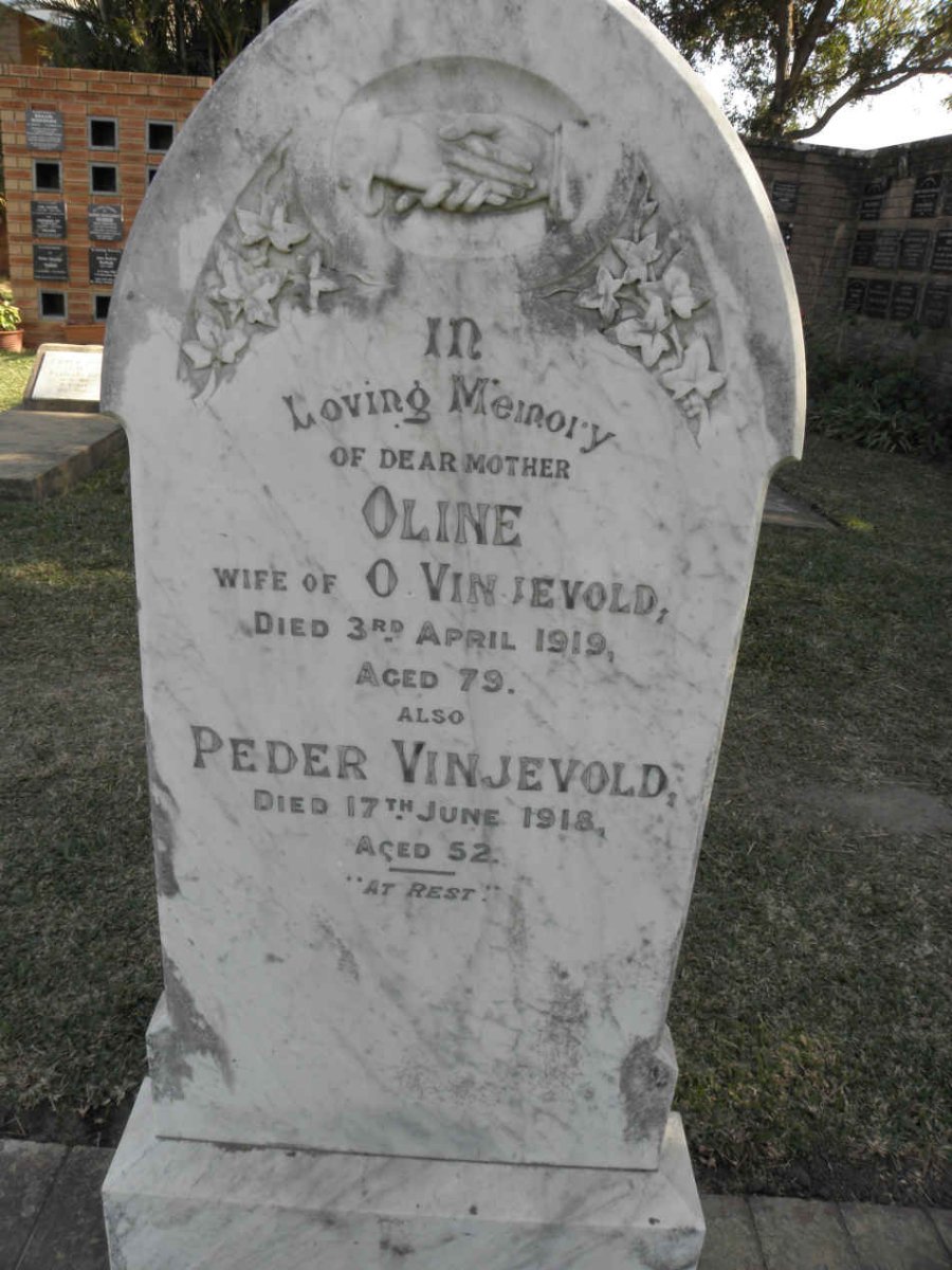 VINJEVOLD Oline -1919 :: VINJEVOLD Peder -1918