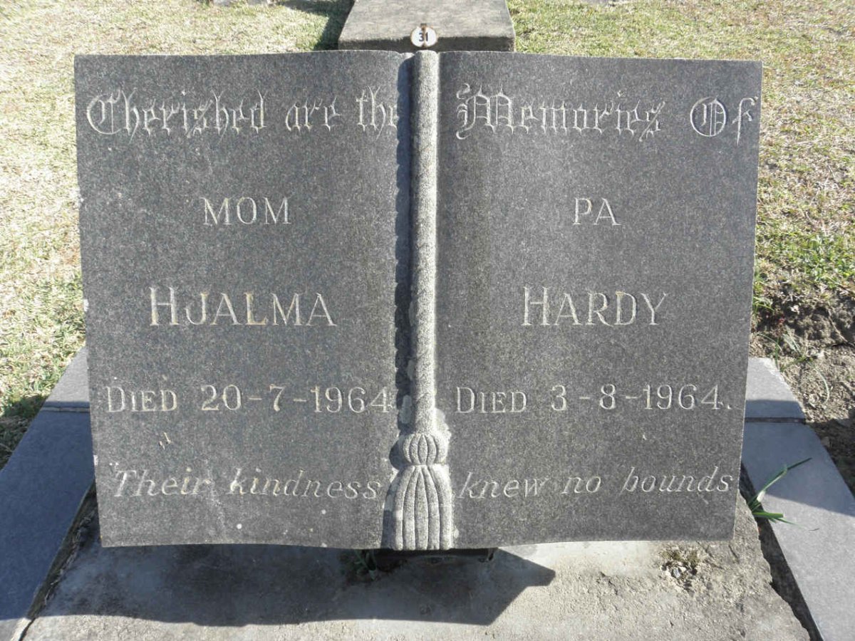 ? Hardy -1964 &amp; Hjalma -1964