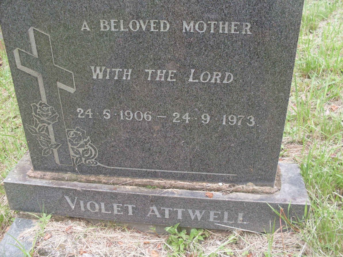 ATTWELL Violet 1906-1973