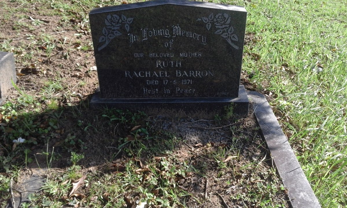 BARRON Ruth Rachael -1971