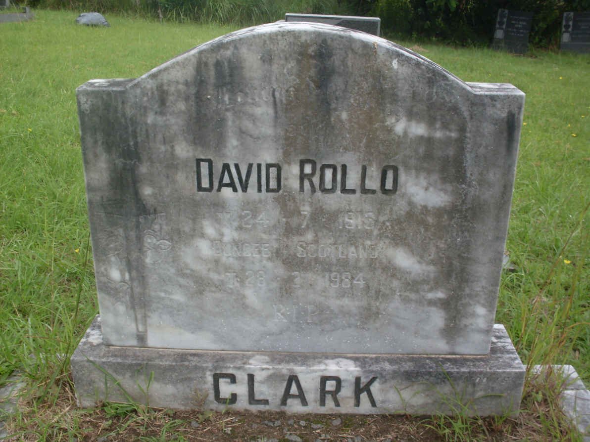 CLARK David Rollo 1913-1984