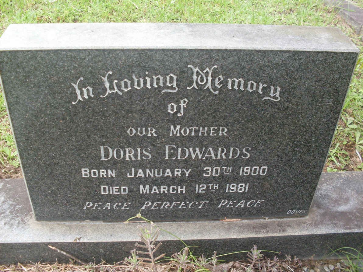 EDWARDS Doris 1900-1981