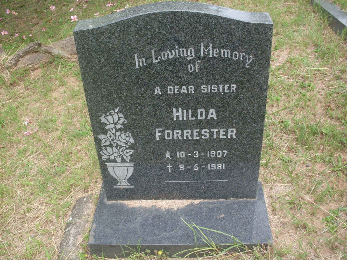 FORRESTER Hilda 1907-1981
