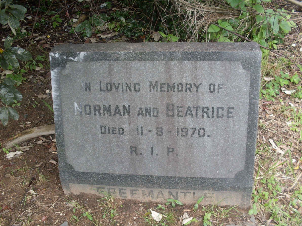 FREEMANTLE Norman &amp; Beatrice -1970