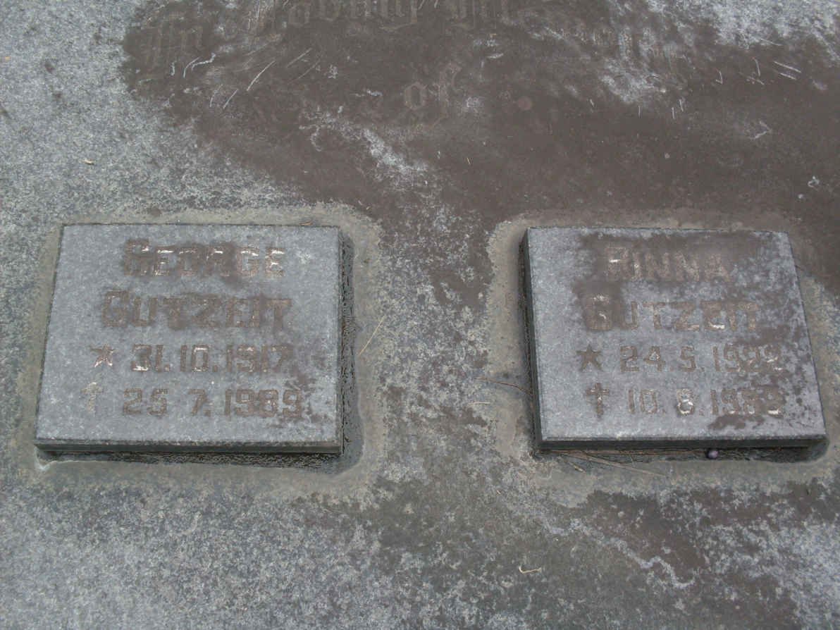 GUTZEIT ? 1917-1989 &amp; Rinna