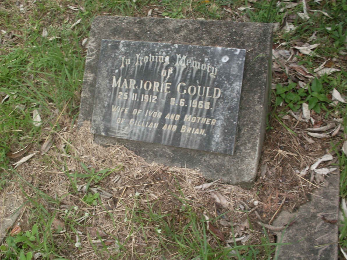 GOULD Marjorie 1912-1968