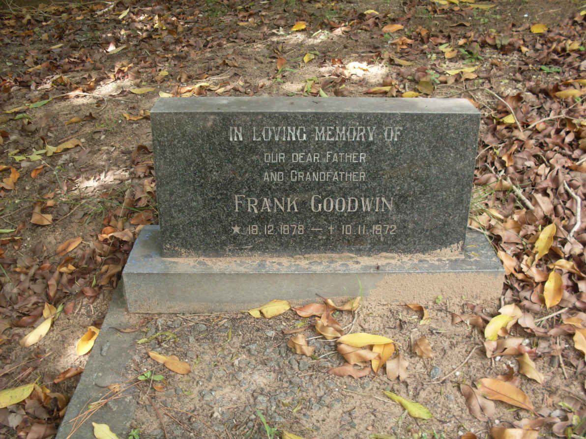 GOODWIN Frank 1879-1973