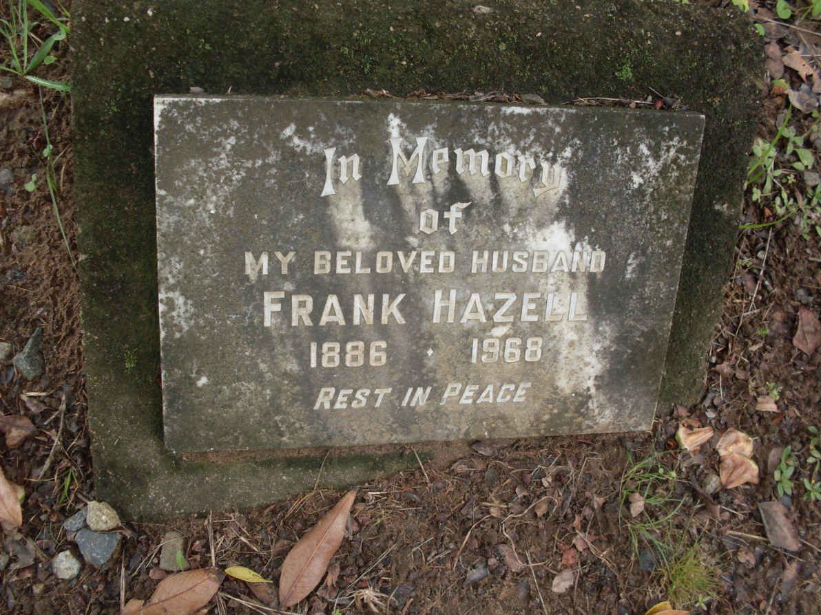 HAZELL Frank 1886-1968