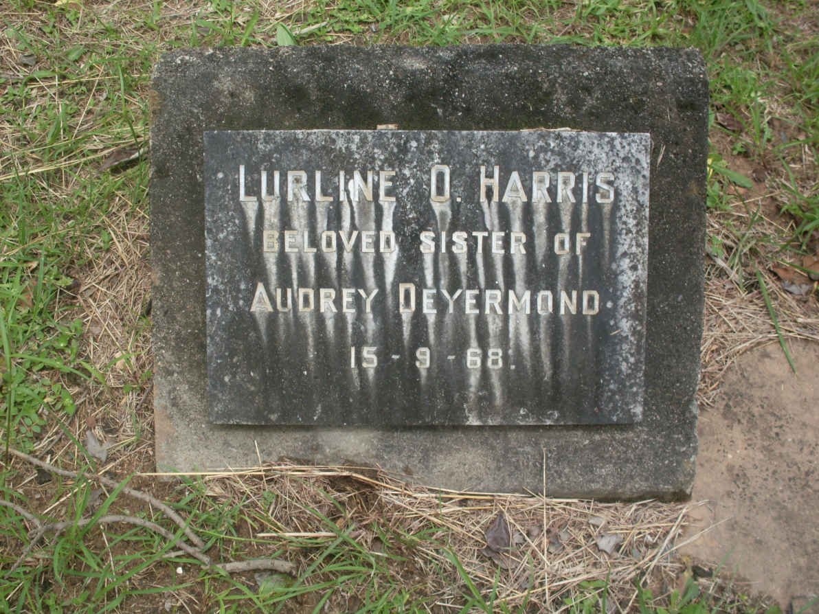 HARRIS Lurline O. -1968