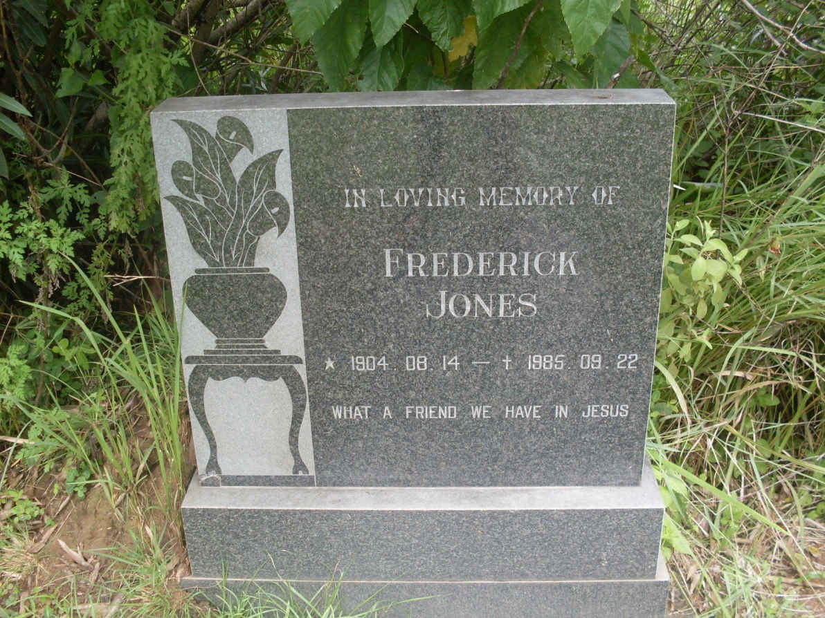 JONES Frederick 1904-1985
