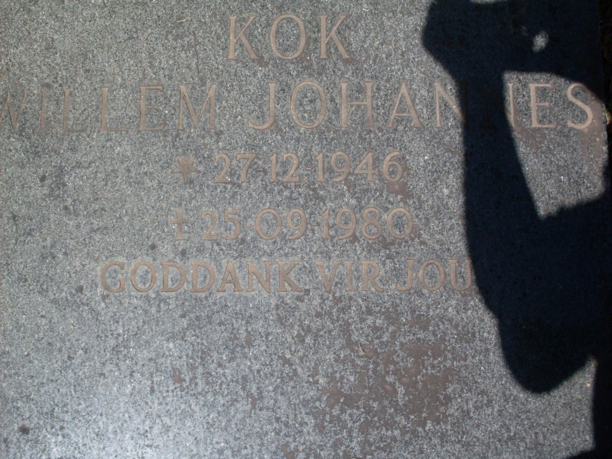 KOK Willem Johannes 1946-1980