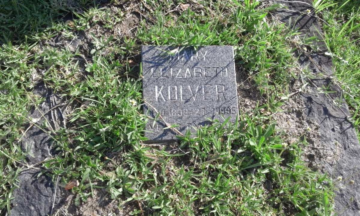 KOLVER Jacob Pieter Johannes 1893-1966 &amp; Mary Elizabeth 1899-1995_2