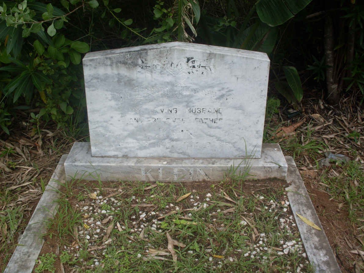 KLEIN John 1899-1965
