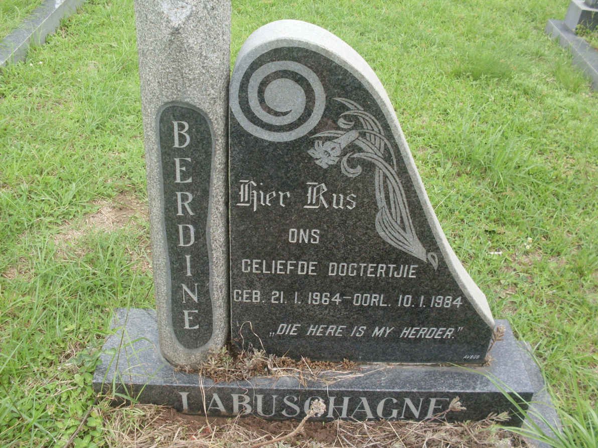 LABUSCHAGNE Berdine 1964-1984