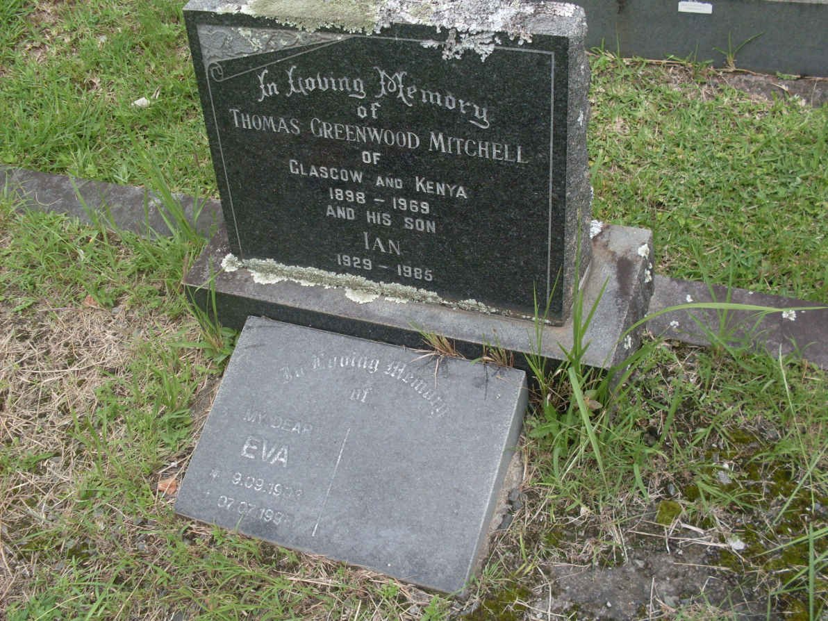 MITCHELL Thomas Greenwood 1898-1969 :: MITCHELL Ian 1929-1985 :: ? Eva