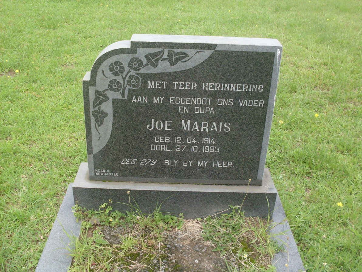 MARAIS Joe 1914-1983