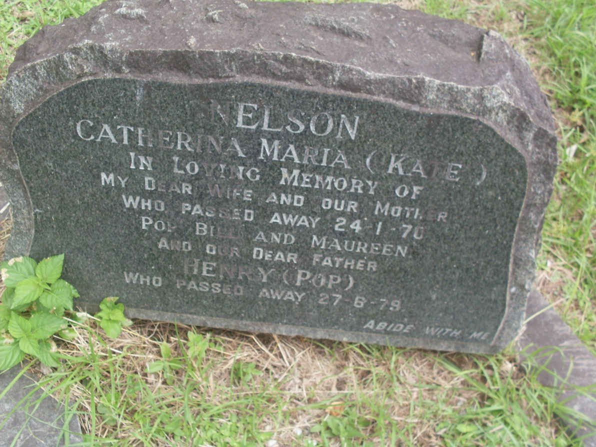 NELSON Henry -1979 &amp; Catherina Maria -1970