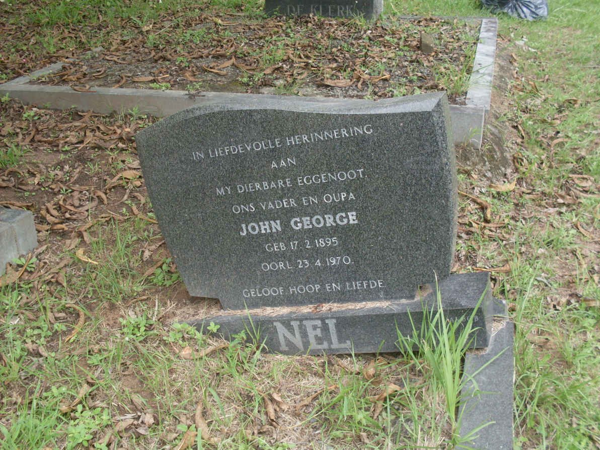 NEL John George 1895-1970