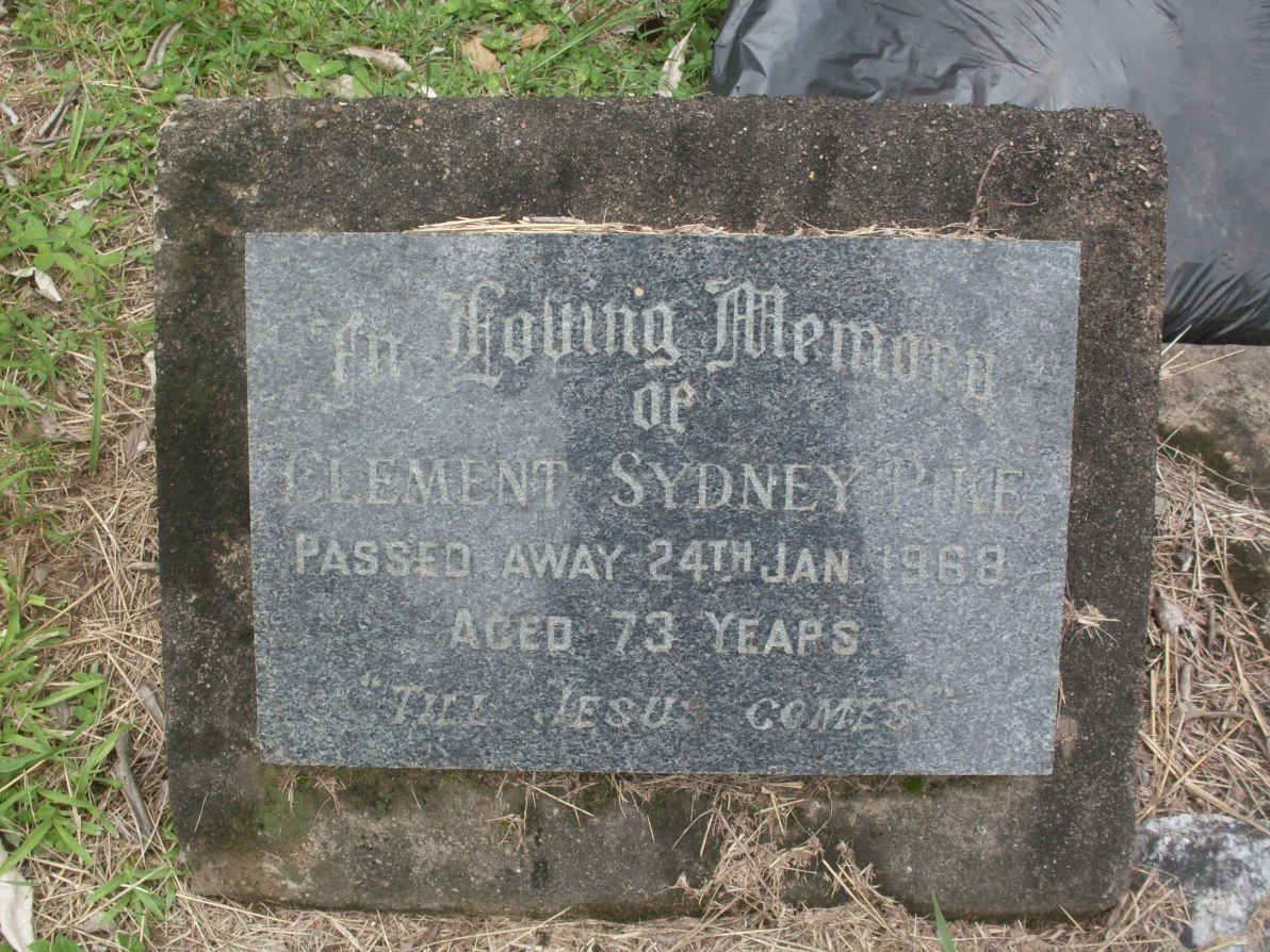 PIKE Clement Sydney -1968