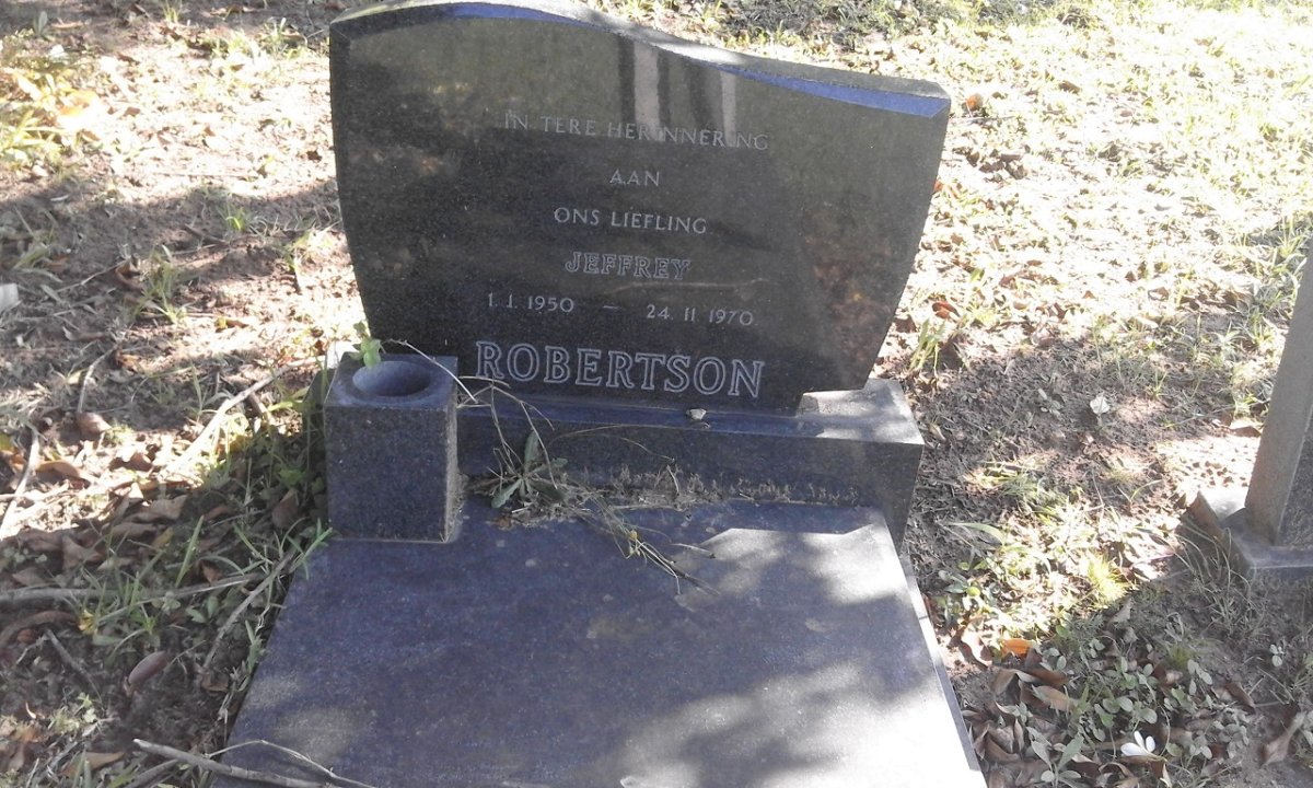 ROBERTSON Jeffrey 1950-1970