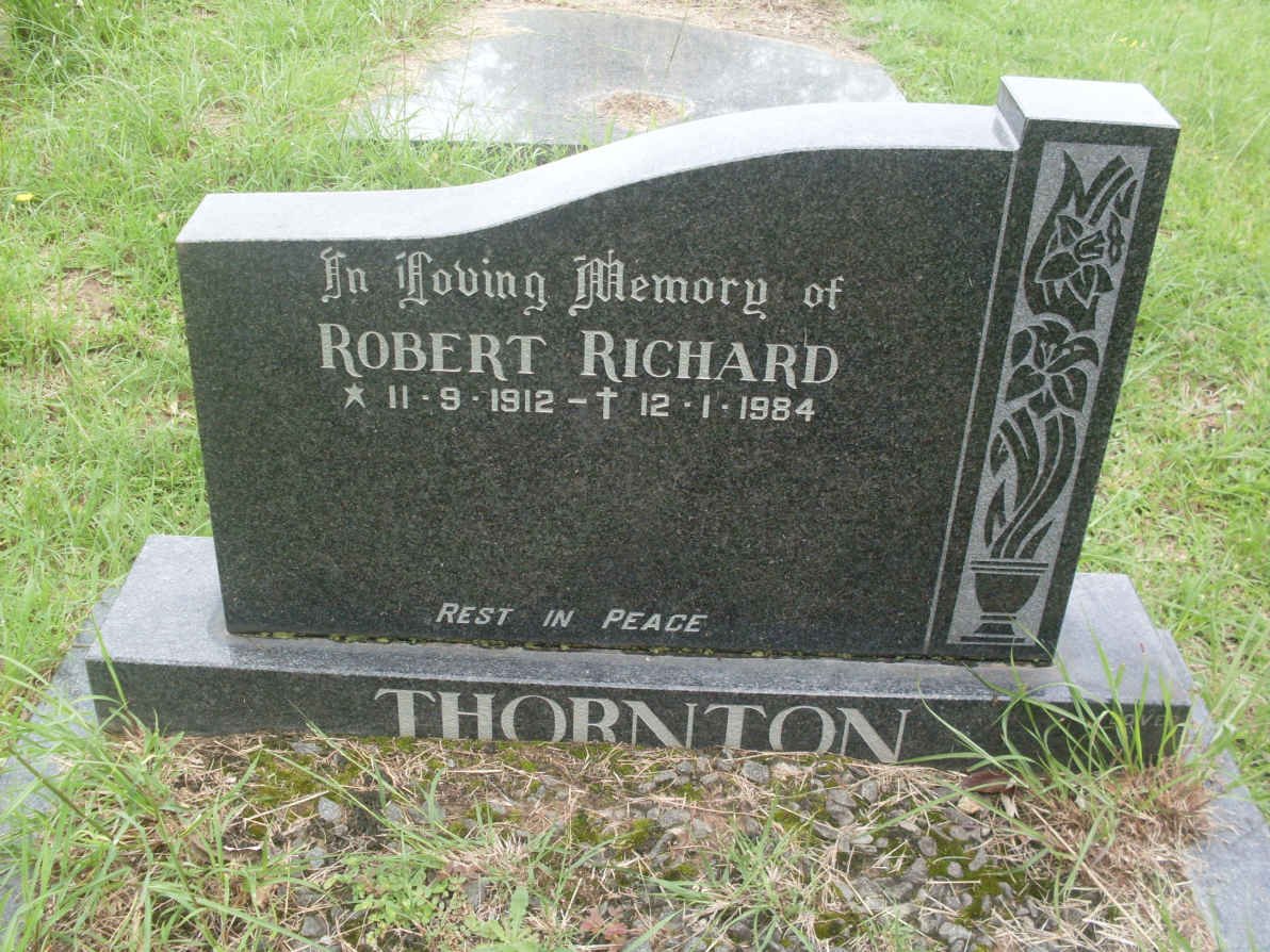 THORNTON Robert Richard 1912-1984