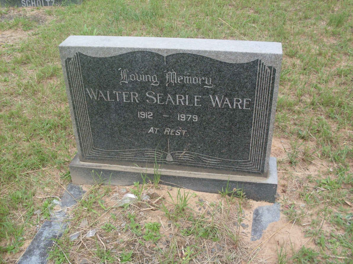 WARE Walter Searle 1912-1979