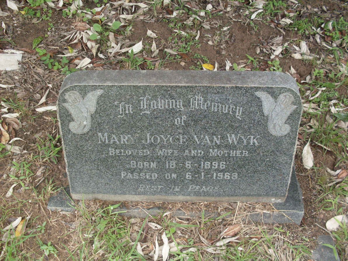 WYK Mary Joyce, van 1896-1968