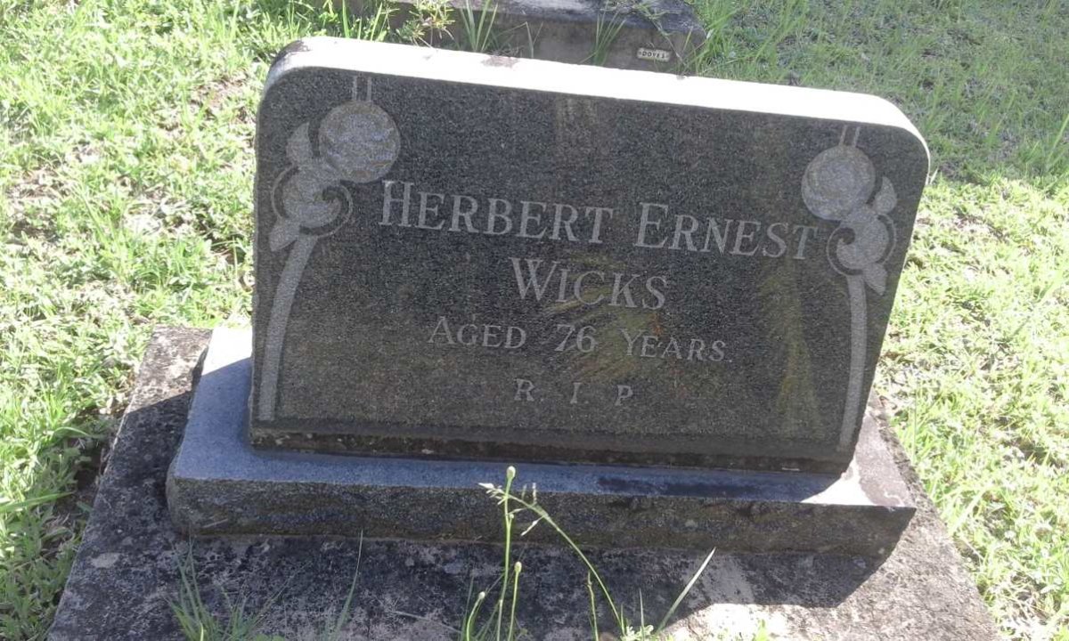WICKS Herbert Ernest