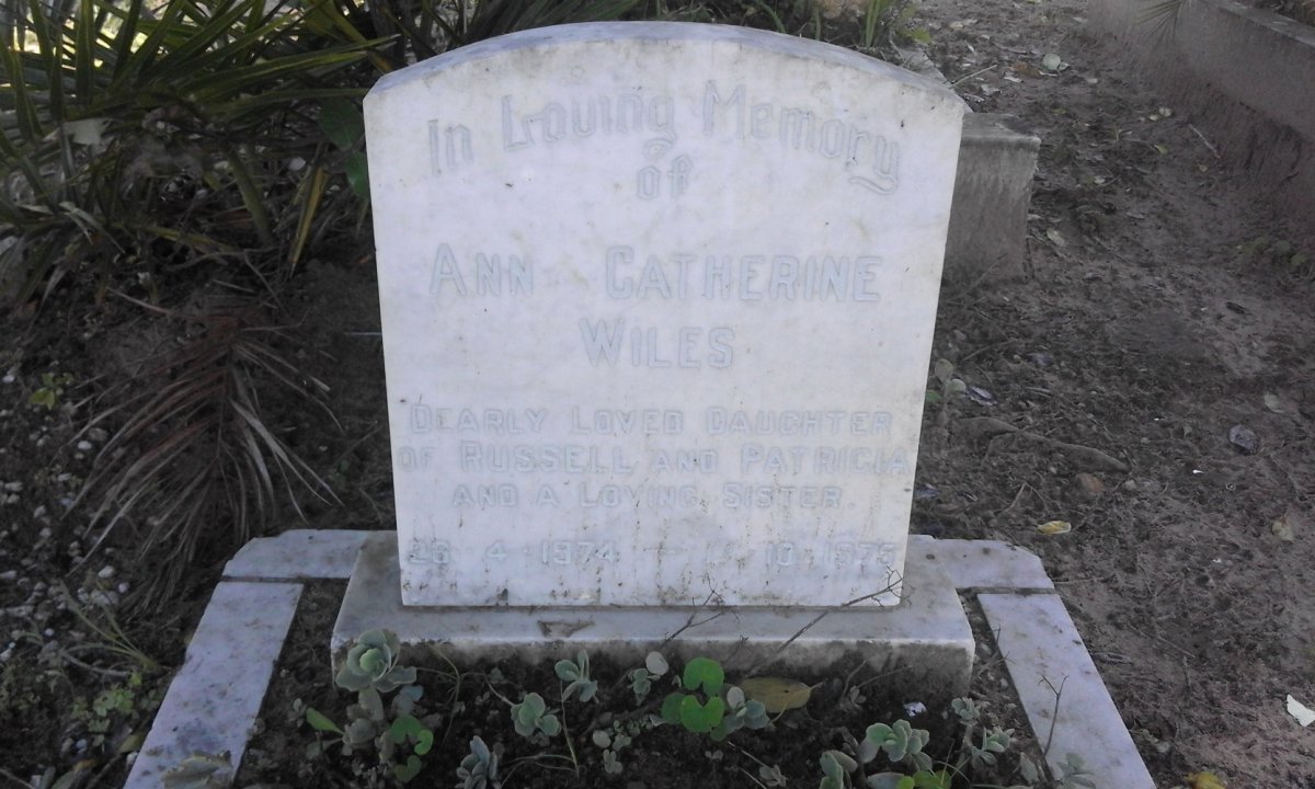 WILES Ann Catherine 1974-1975