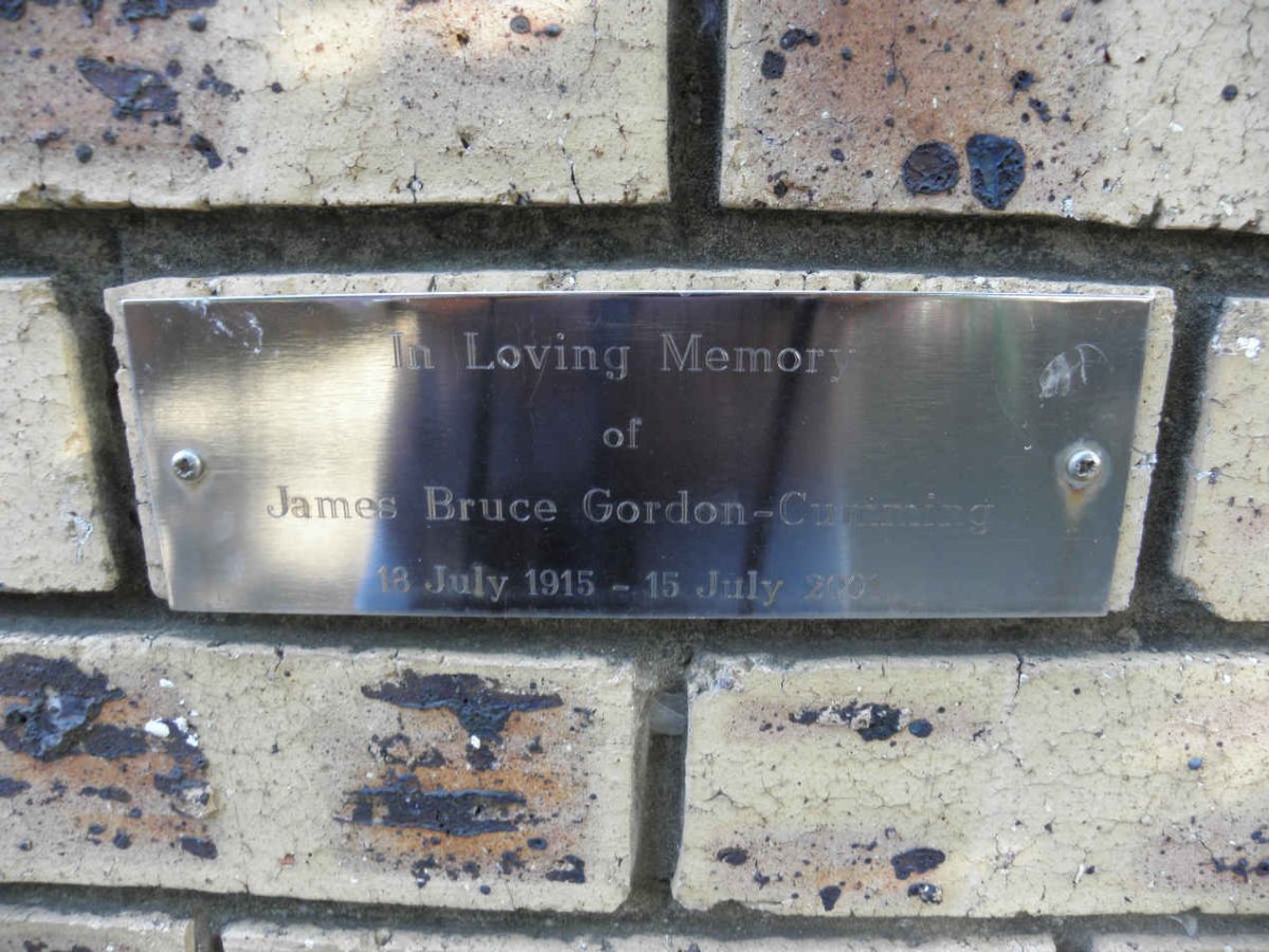 CUMMING James Bruce, GORDON 1915-2001