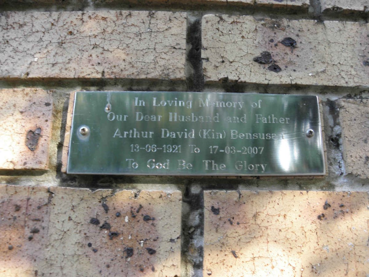 BENSUSAN Arthur David 1921-2007
