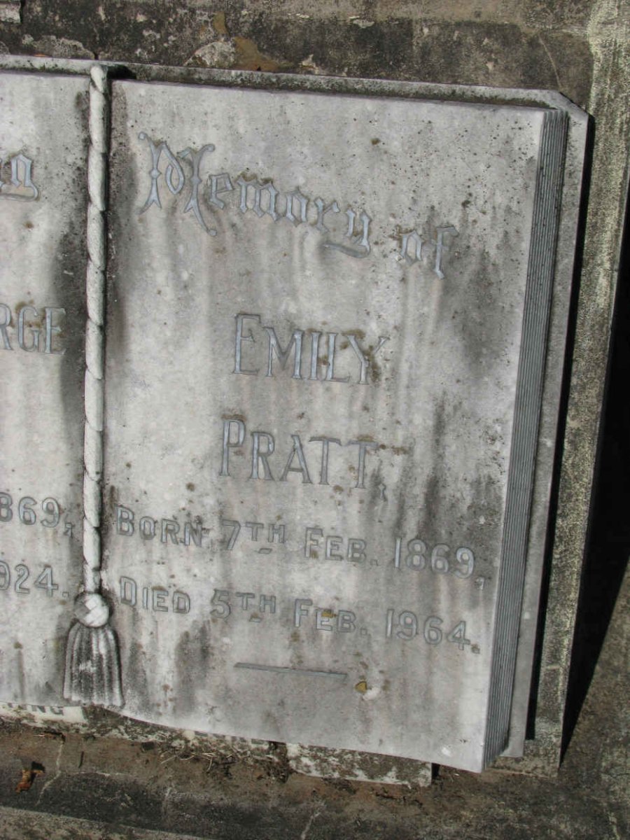 PRATT Emily 1869-1964