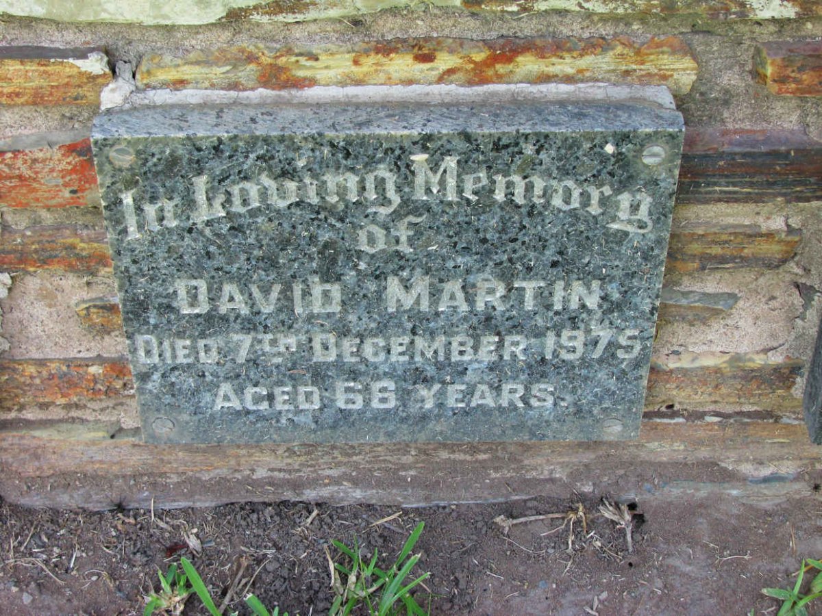 MARTIN David -1975