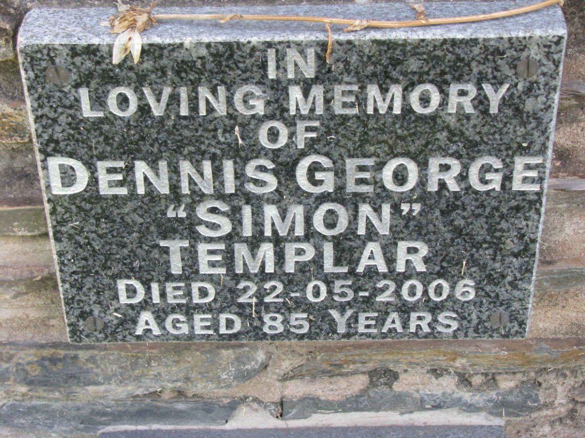 TEMPLAR Dennis George -2006