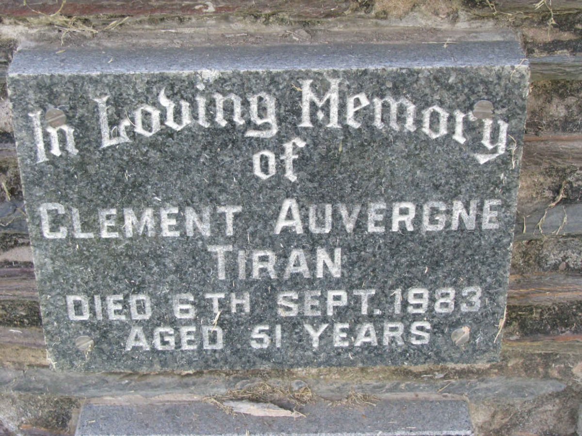 TIRAN Clement Auvergne -1983