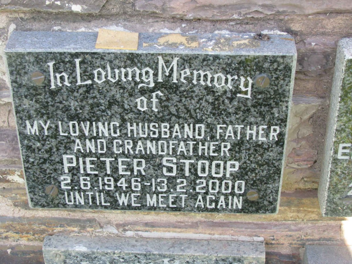 STOOP Pieter 1946-2000