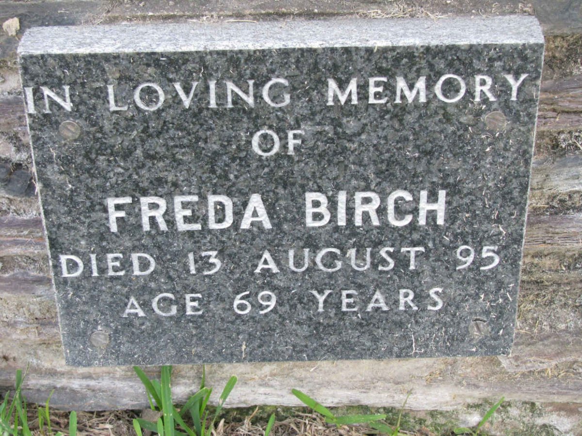 BIRCH Freda -1995