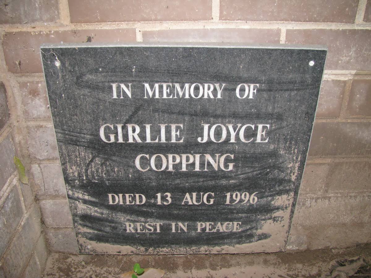 COPPING Girlie Joyce -1996