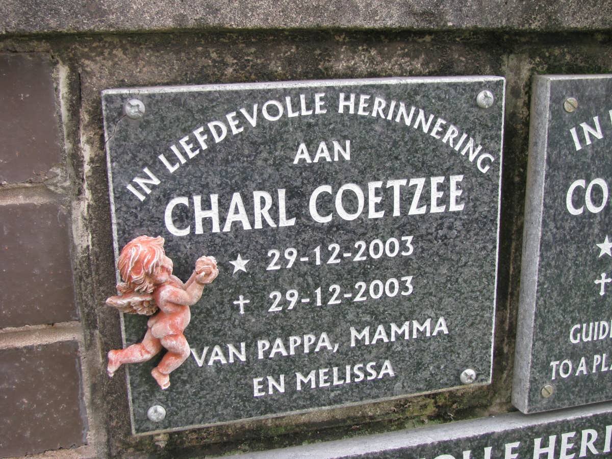 COETZEE Charl 2003-2003