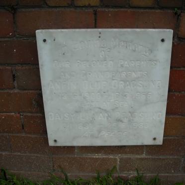 DRAGSUND Anfin Oluf 1900-1966 &amp; Daisy Lilian 1897-1980