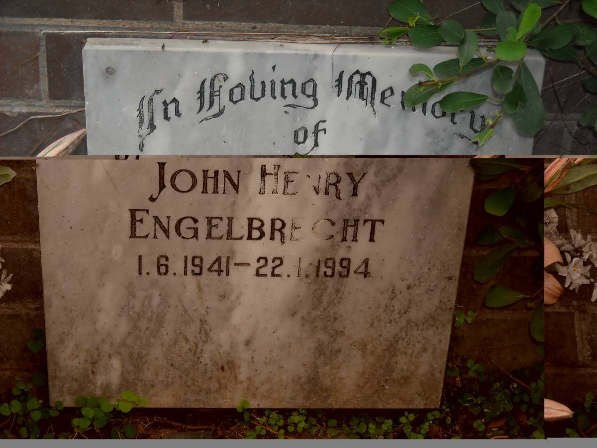 ENGELBRECHT John Henry 1941-1994