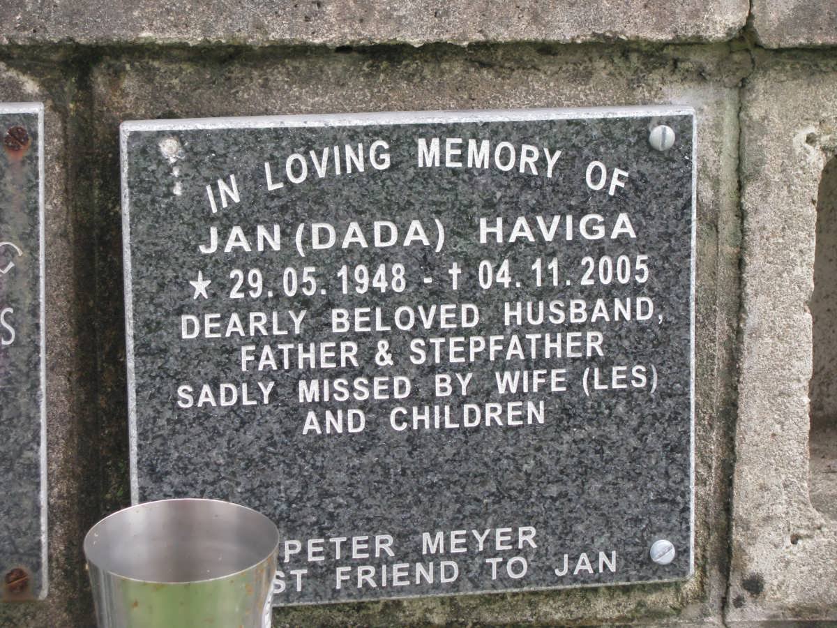 HAVIGA Jan 1948-2005