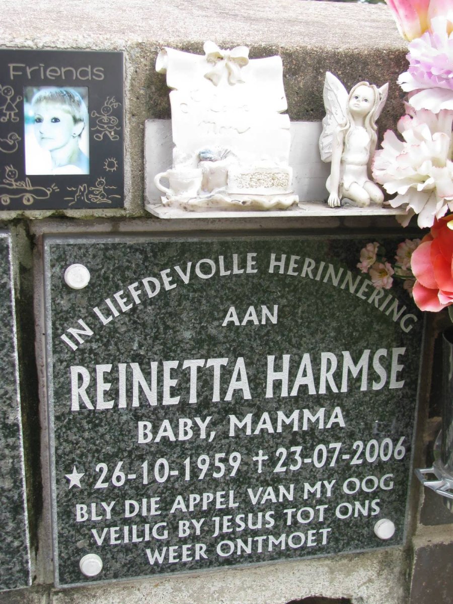 HARMSE Reinetta 1959-2006