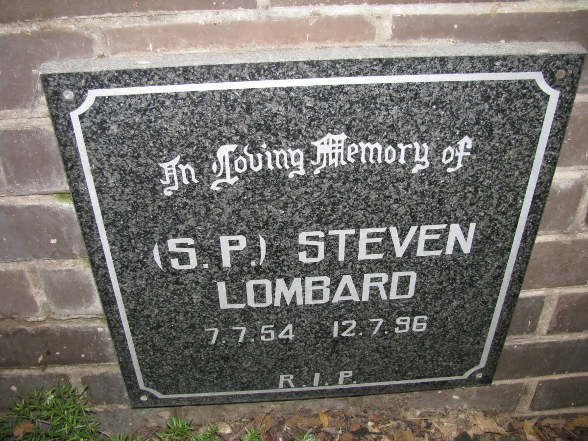 LOMBARD S.P. 1954-1996