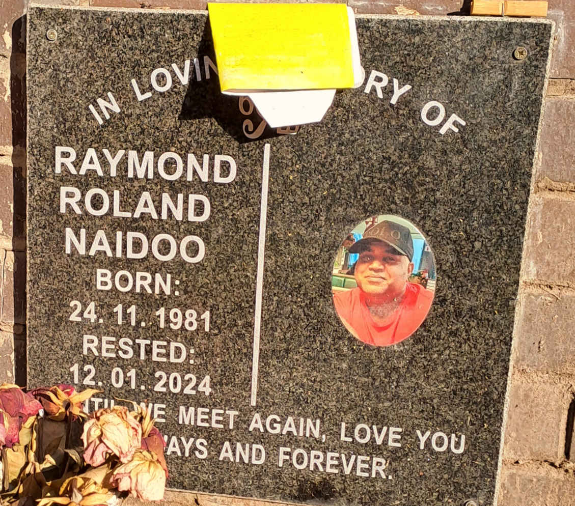 NAIDOO Raymond Roland 1981-2024