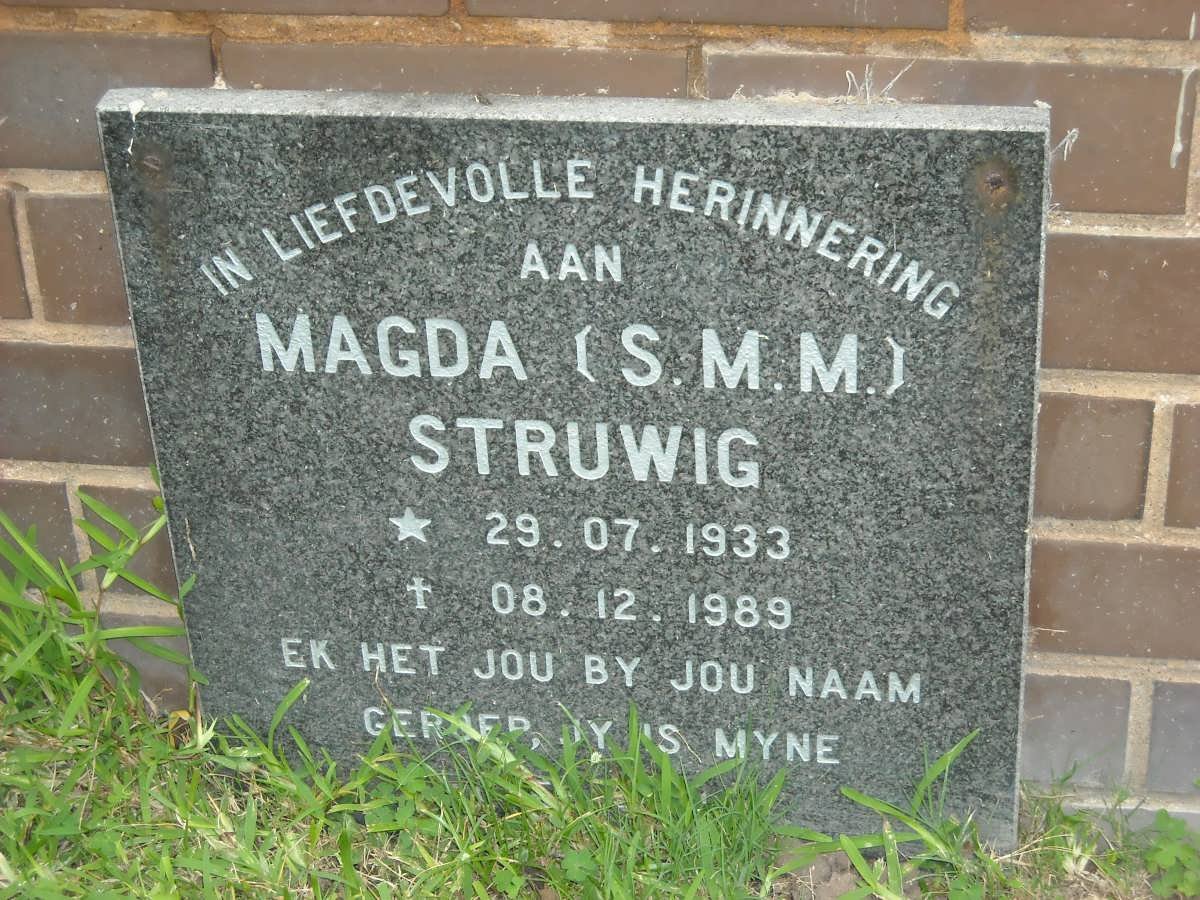 STRUWIG S.M.M. 1933-1989