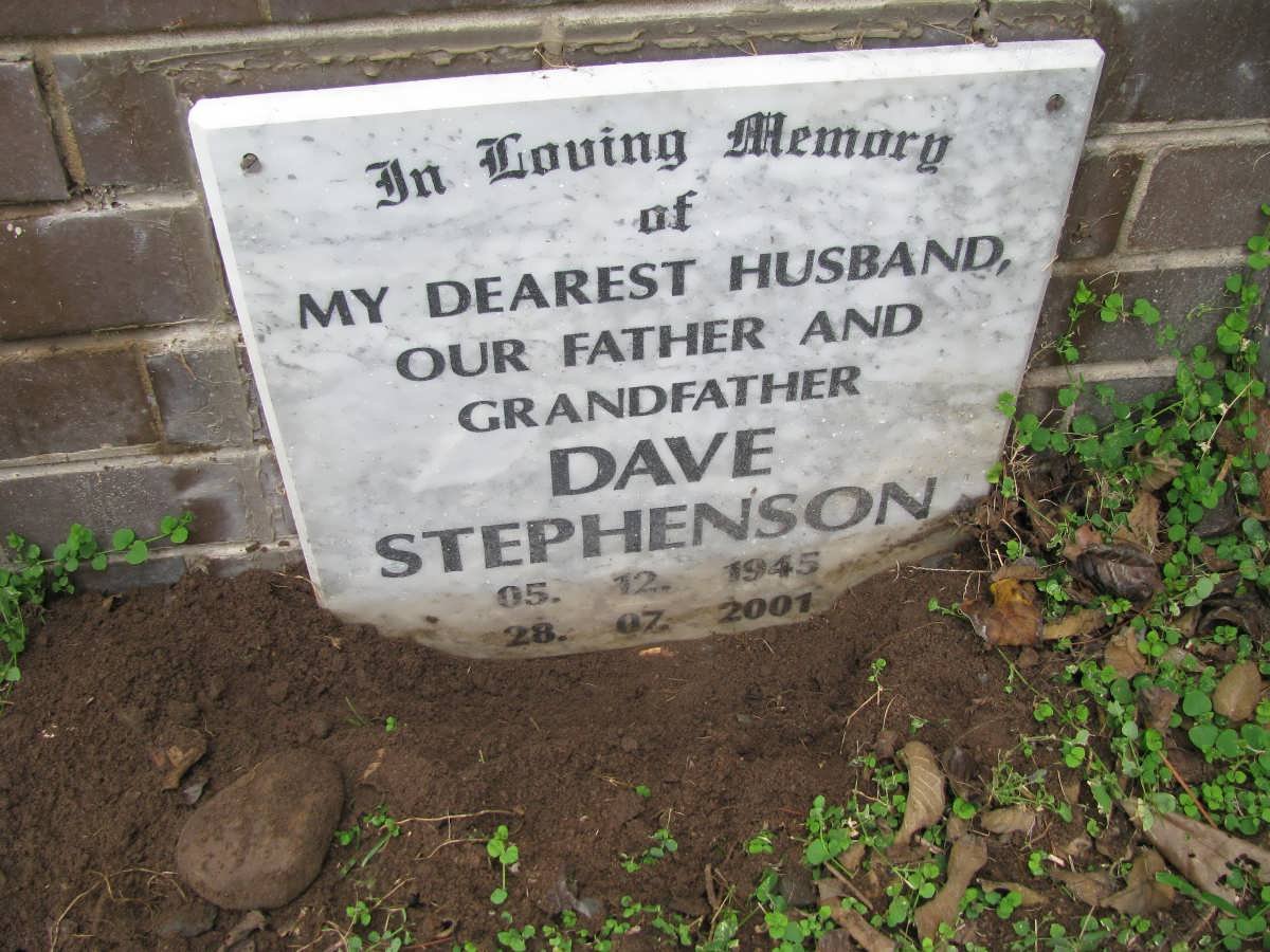STEPHENSON Dave 1945-2001