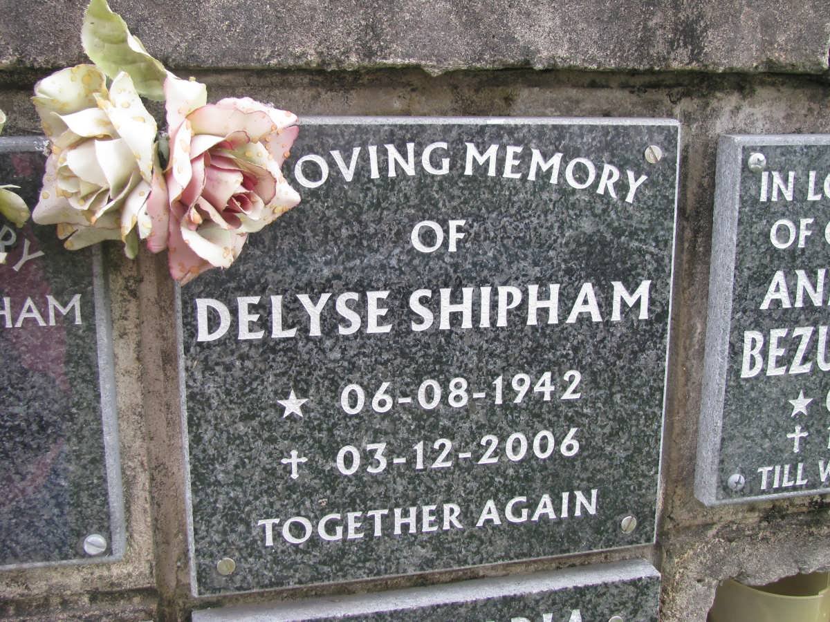 SHIPHAM Delyse 1942-2006